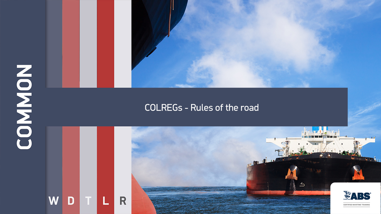 COLREGs - Rules of the road