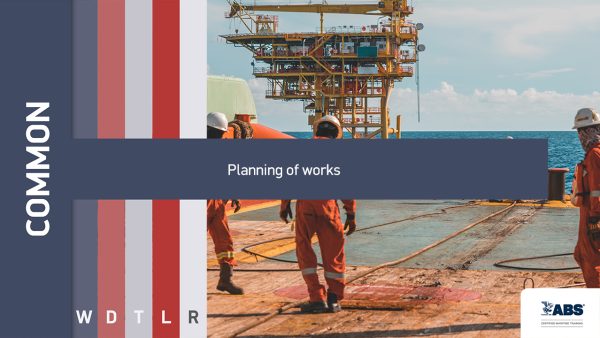 Planning of works